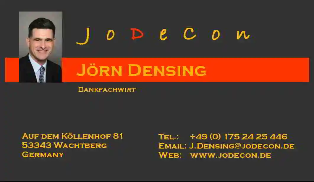 Visitenkarte von Jörn Densing